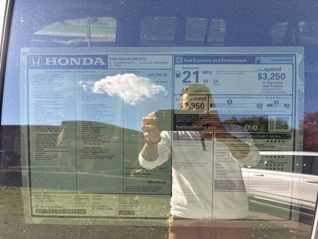 2026 Honda Ridgeline RTL - Photo 5