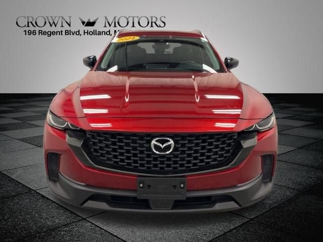 Certified 2024 Mazda CX-50 S PREMIUM with VIN 7MMVABDM7RN164664 for sale in Holland, MI