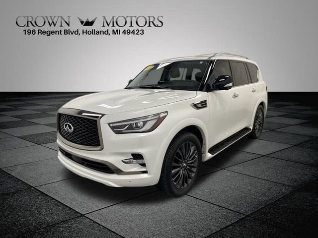 Used 2023 INFINITI QX80 PREMIUM SELECT 4WD with VIN JN8AZ2AE6P9305741 for sale in Holland, MI