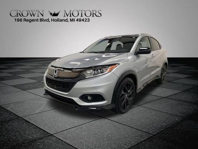 Certified 2022 Honda HR-V Sport with VIN 3CZRU6H19NM742438 for sale in Holland, MI