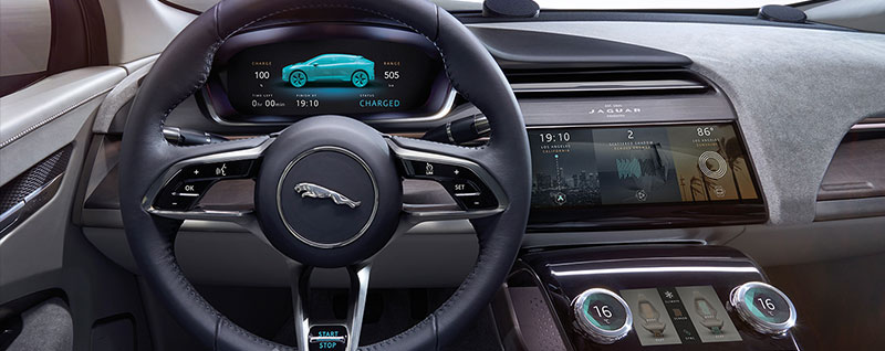 Jaguar I-PACE Concept SUV interior