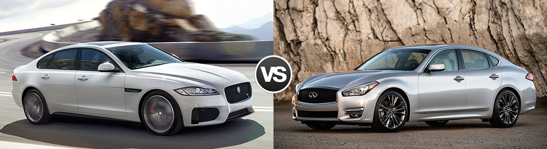 2016 Jaguar XF vs Infiniti Q70