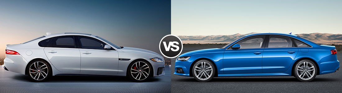 2017 Jaguar XF vs Audi A6