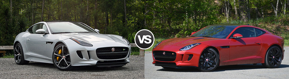 2016 Jaguar F-TYPE R vs  Jaguar F-TYPE S