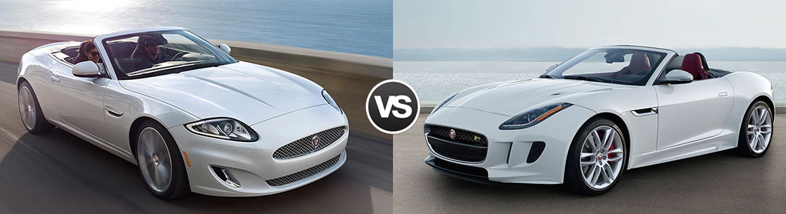 2015 Jaguar XK vs 2015 Jaguar F-TYPE