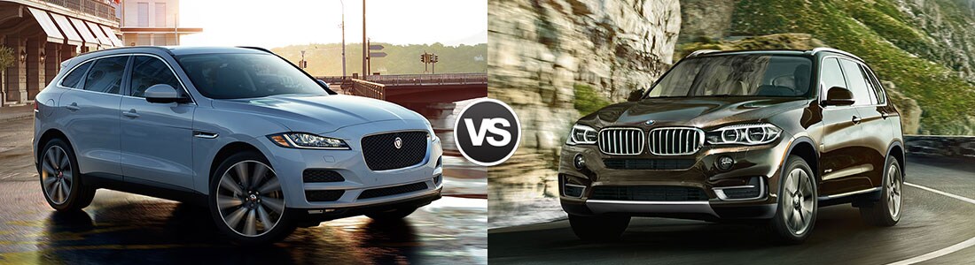 2016 Jaguar F-PACE vs 2016 BMW X5