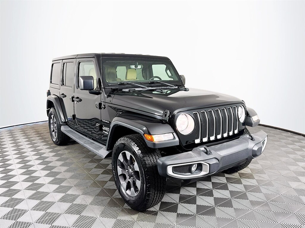 Used 2018 Jeep Wrangler Unlimited Sahara 4x4 SUV