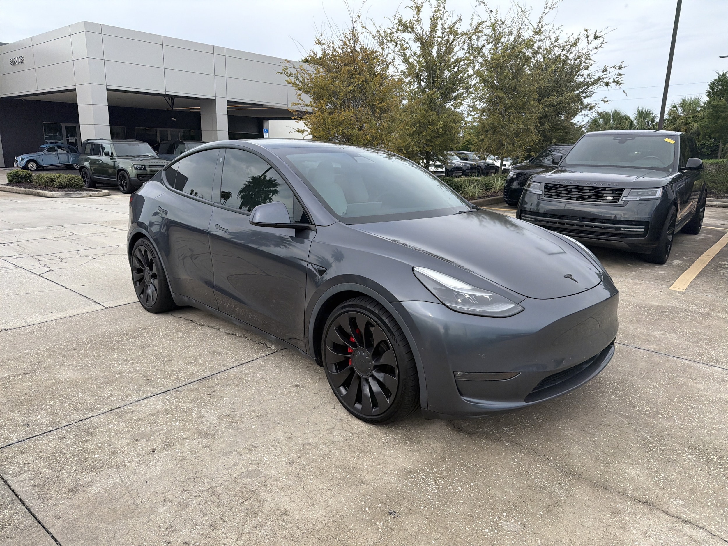 Used 2021 Tesla Model Y Performance with VIN 5YJYGDEF7MF201811 for sale in St. Petersburg, FL