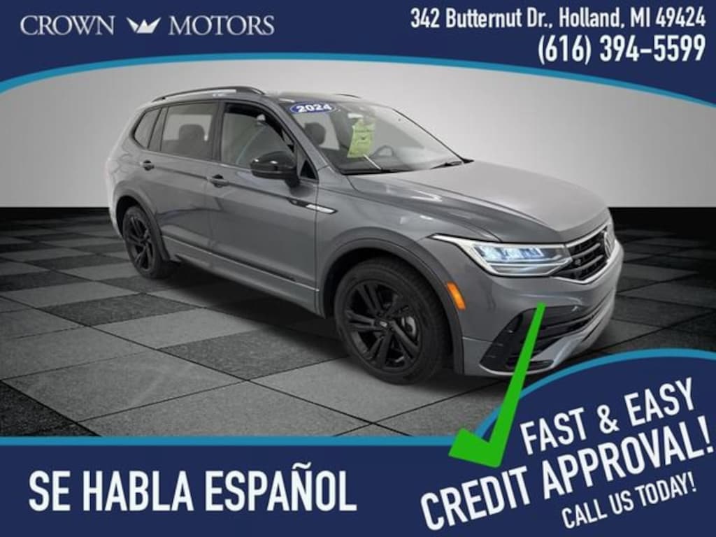Used 2024 Volkswagen Tiguan SE R-Line Black SUV