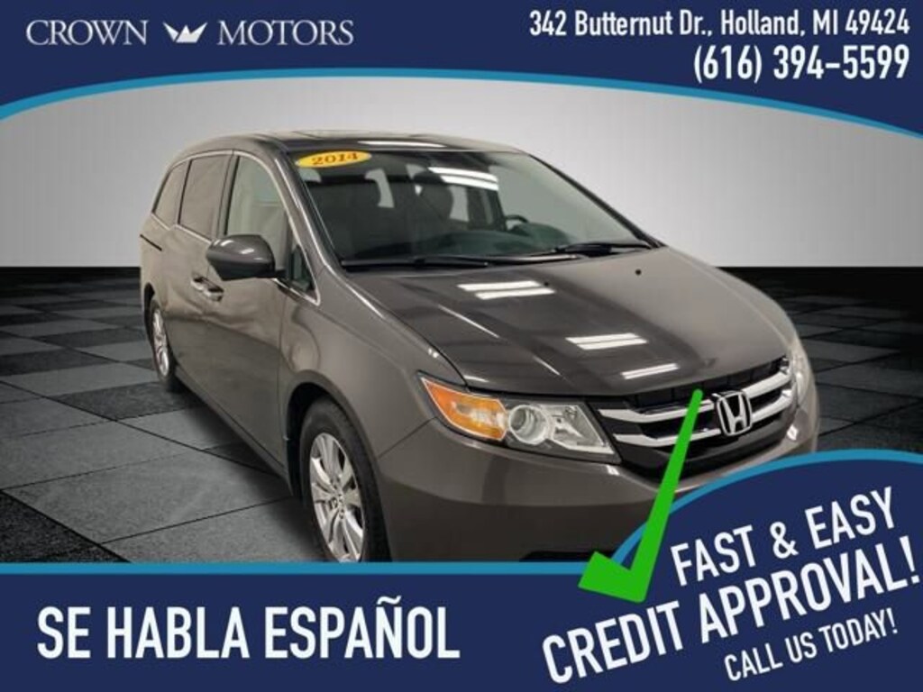 Used 2014 Honda Odyssey EX-L Van