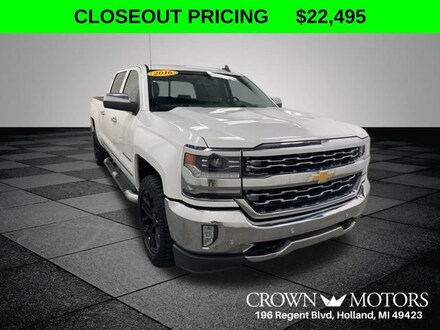 2016 Chevrolet Silverado 1500 LTZ Truck Crew Cab