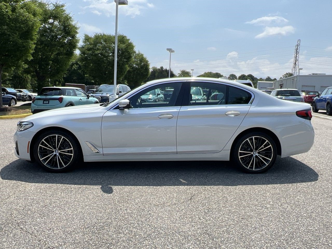 Used 2021 BMW 5 Series 540i with VIN WBA73BJ02MWX11408 for sale in Richmond, VA