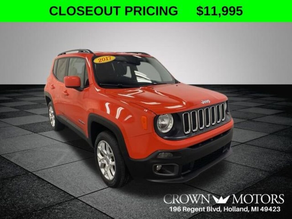 Used 2017 Jeep Renegade Latitude 4x4 SUV