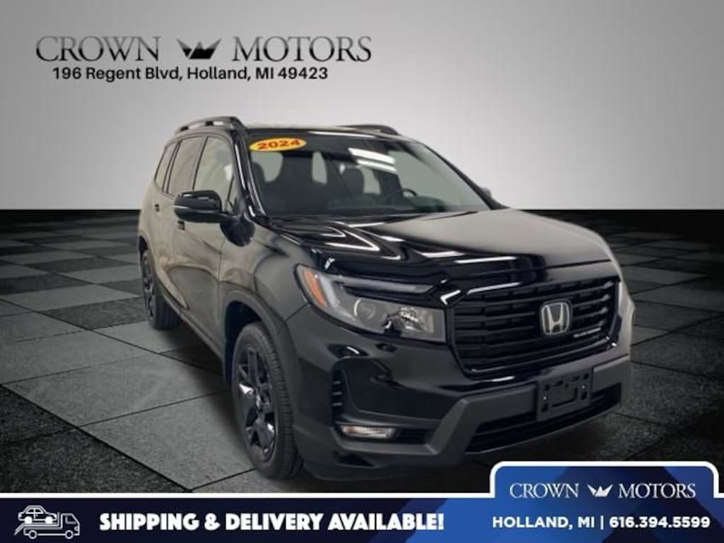 Used 2024 Honda Passport AWD Black SUV