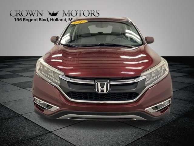 Used 2015 Honda CR-V EX-L with VIN 2HKRM4H75FH628572 for sale in Holland, MI