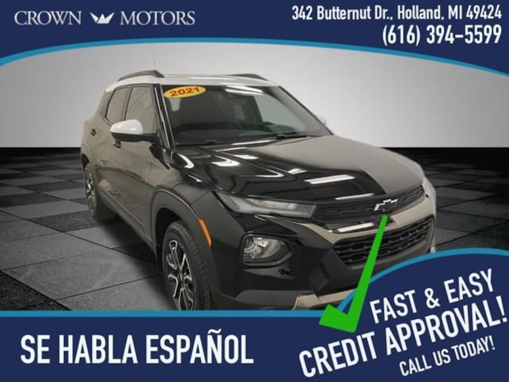 Used 2021 Chevrolet Trailblazer Activ SUV