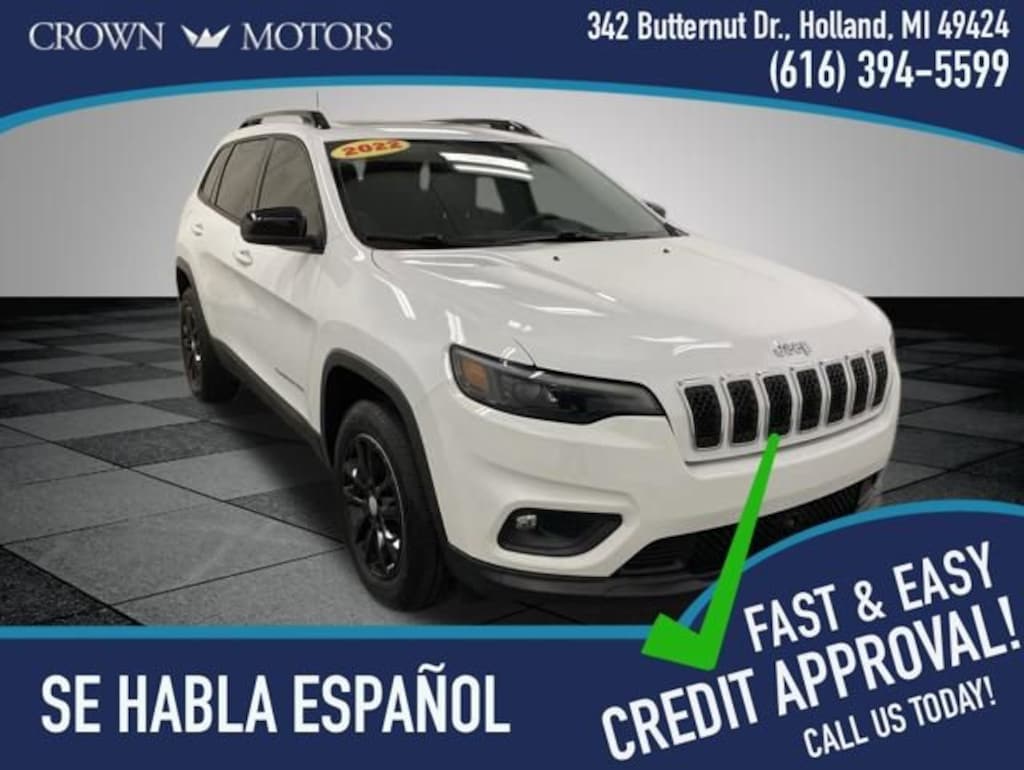 Used 2022 Jeep Cherokee Latitude Lux