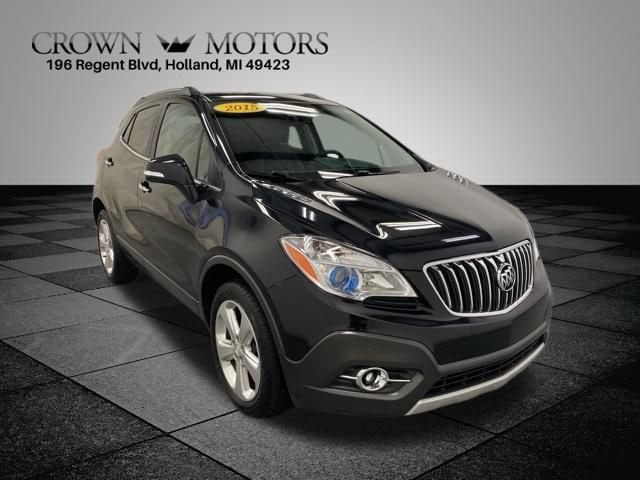 Used 2015 Buick Encore Premium with VIN KL4CJHSB1FB099765 for sale in Holland, MI