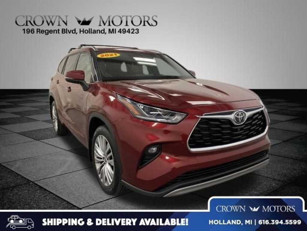 Used 2021 Toyota Highlander Platinum SUV