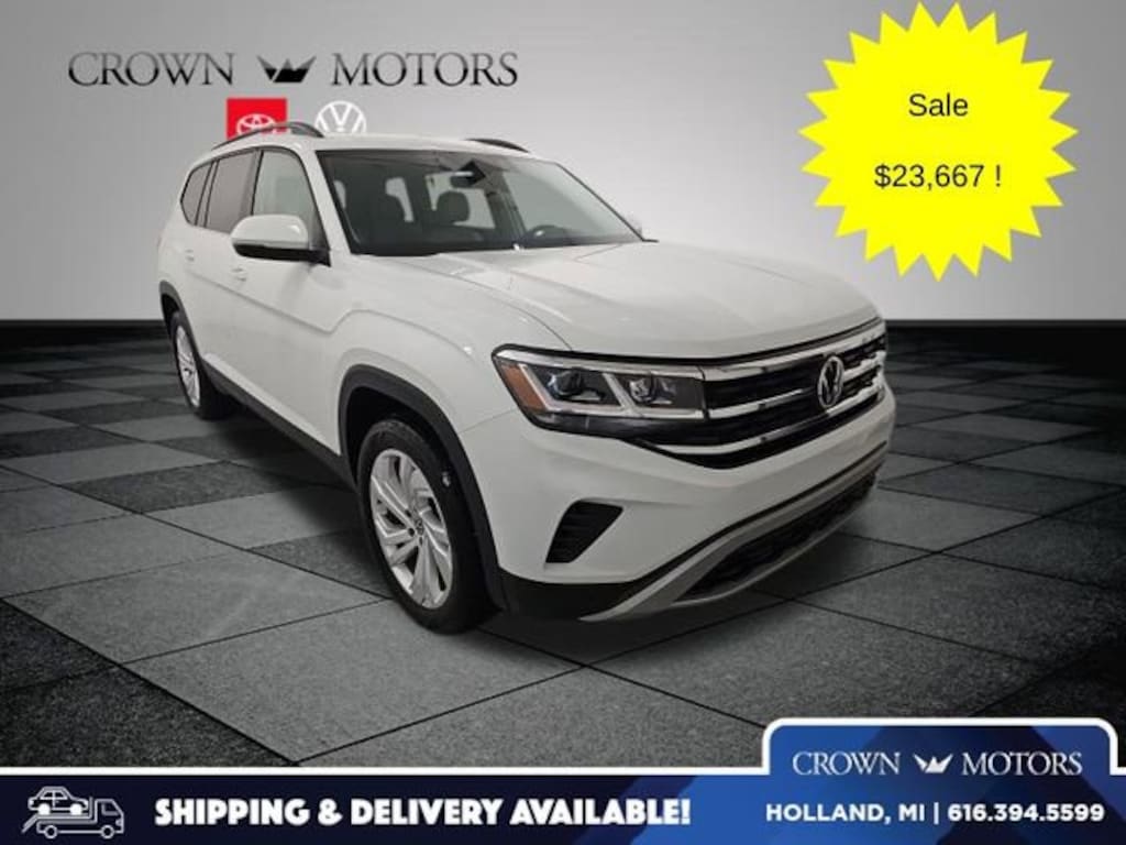 Used 2023 Volkswagen Atlas 2.0T SE w/Technology SUV