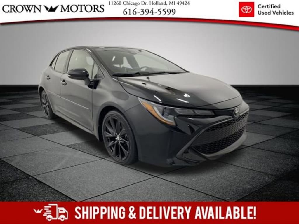 Certified 2021 Toyota Corolla Hatchback SE Nightshade Edition Hatchback