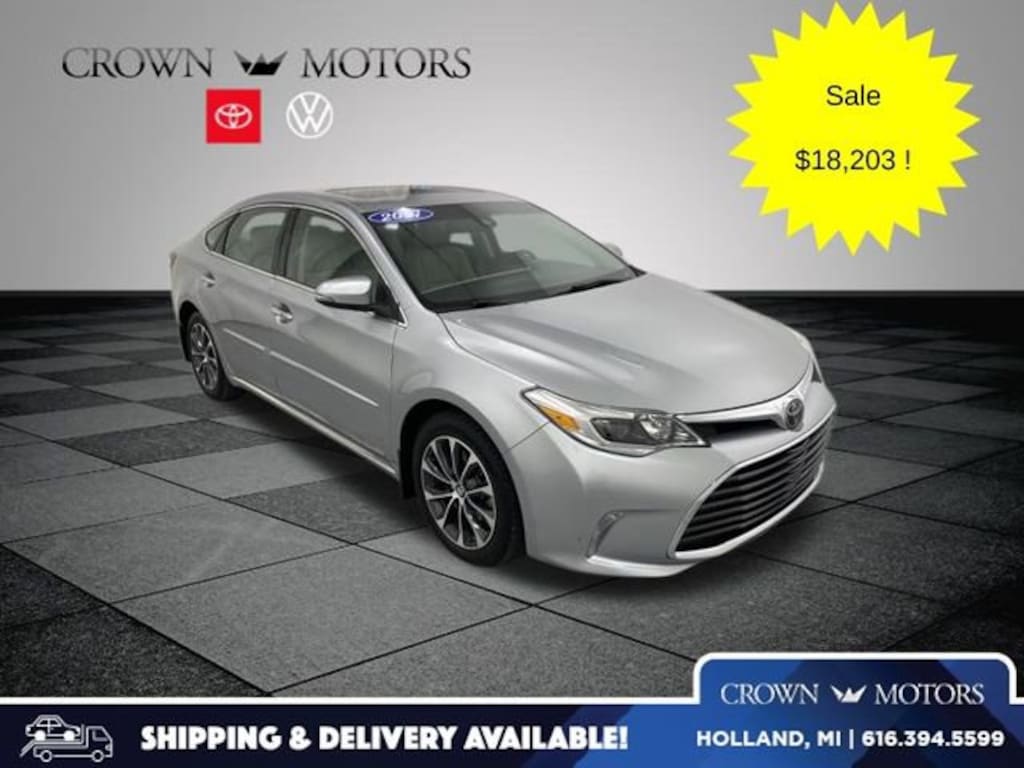 Used 2017 Toyota Avalon XLE Premium Sedan