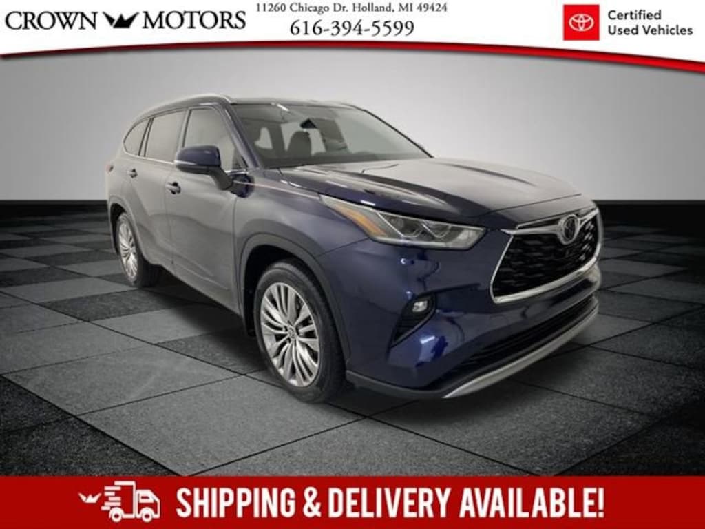 Certified 2022 Toyota Highlander Platinum SUV