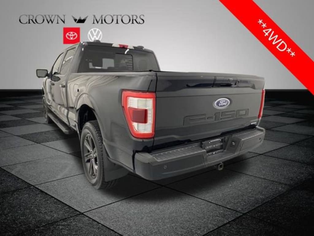 Used 2021 Ford F-150 Lariat Truck SuperCrew Cab