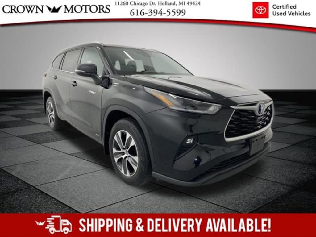 Certified 2021 Toyota Highlander Hybrid XLE SUV