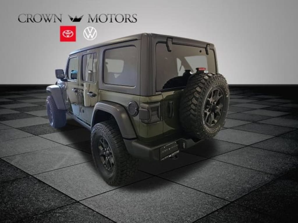 Used 2021 Jeep Wrangler Unlimited Willys SUV