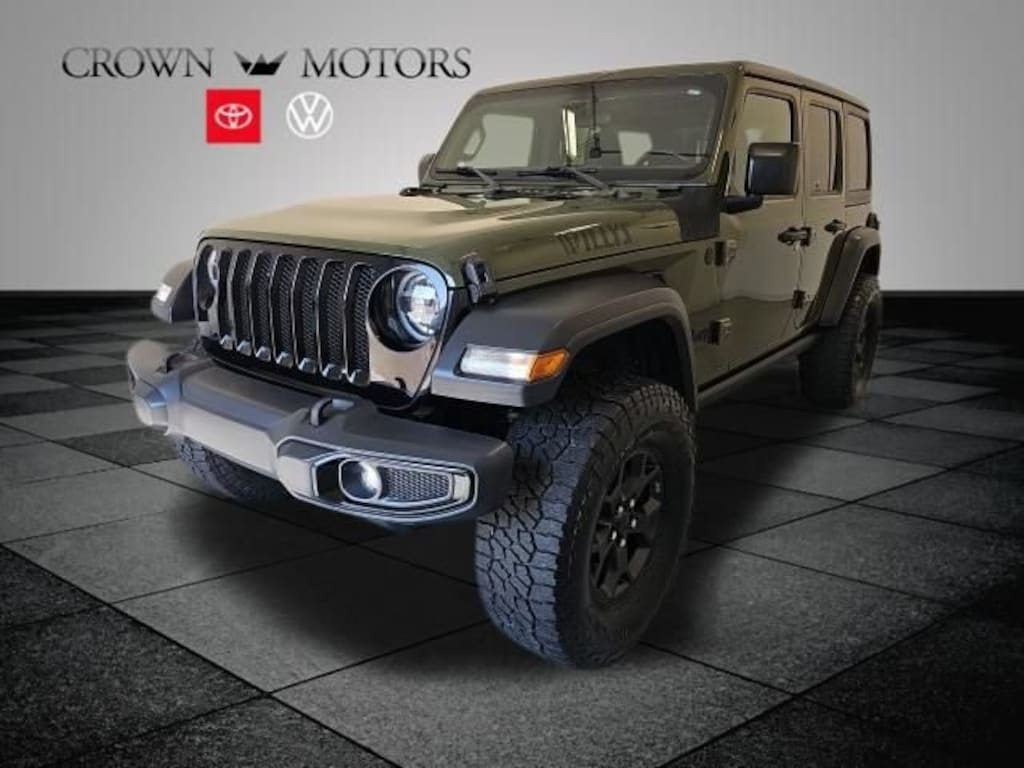 Used 2021 Jeep Wrangler Unlimited Willys SUV