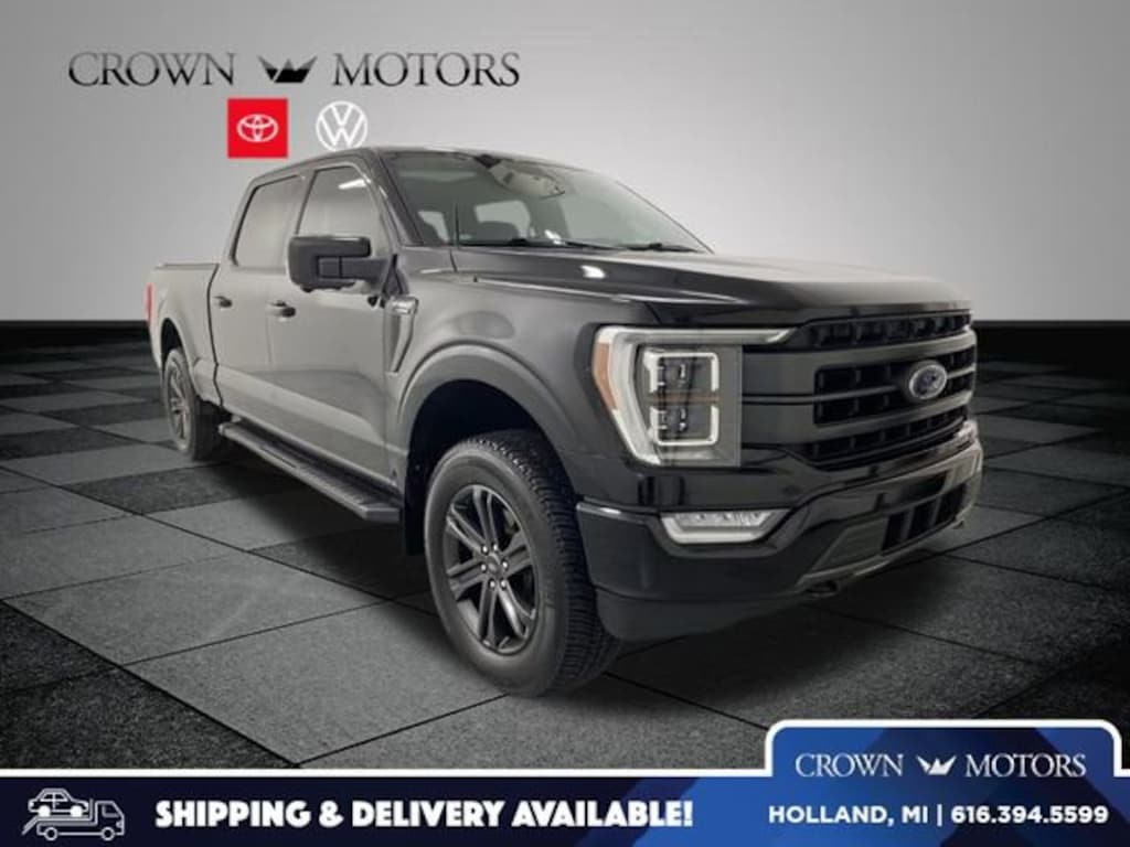 Used 2021 Ford F-150 Lariat Truck SuperCrew Cab
