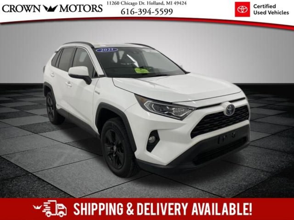 Certified 2021 Toyota RAV4 Hybrid XLE SUV