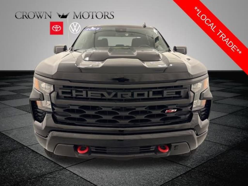 Used 2022 Chevrolet Silverado 1500 Custom Trail Boss Truck Crew Cab