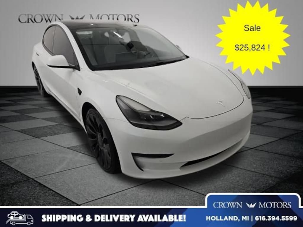 Used 2021 Tesla Model 3 Performance Sedan
