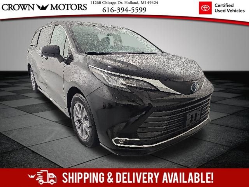 Certified 2023 Toyota Sienna XLE Van Passenger Van