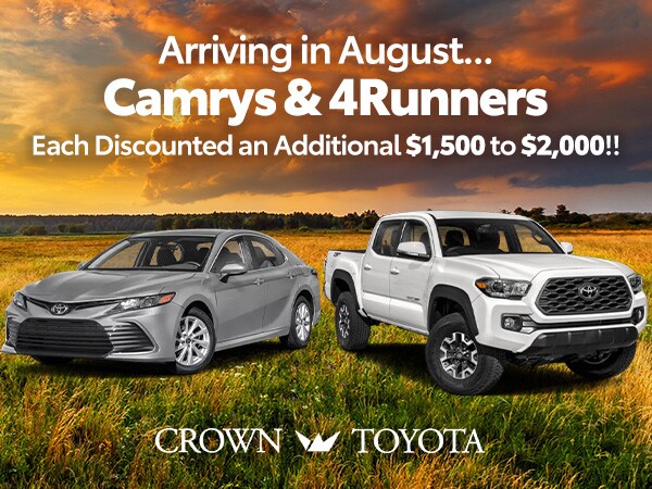 New Vehicle Specials | Crown Toyota