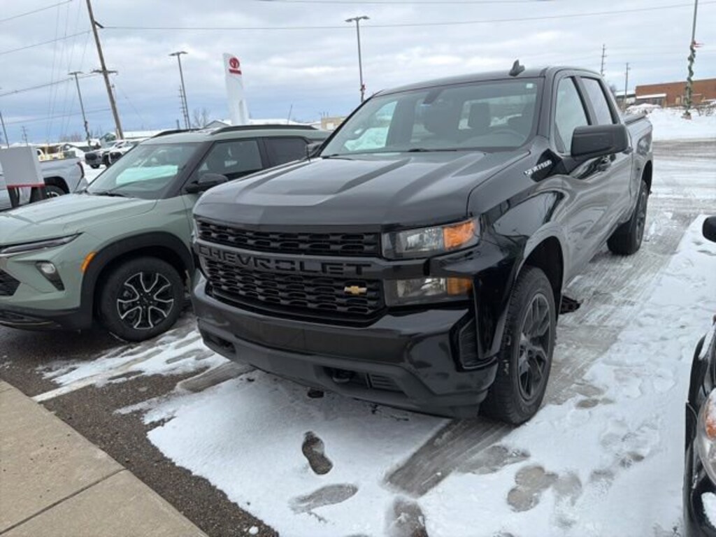Used 2021 Chevrolet Silverado 1500 Custom Truck Crew Cab