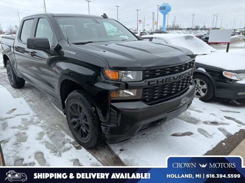Used 2021 Chevrolet Silverado 1500 Custom Truck Crew Cab