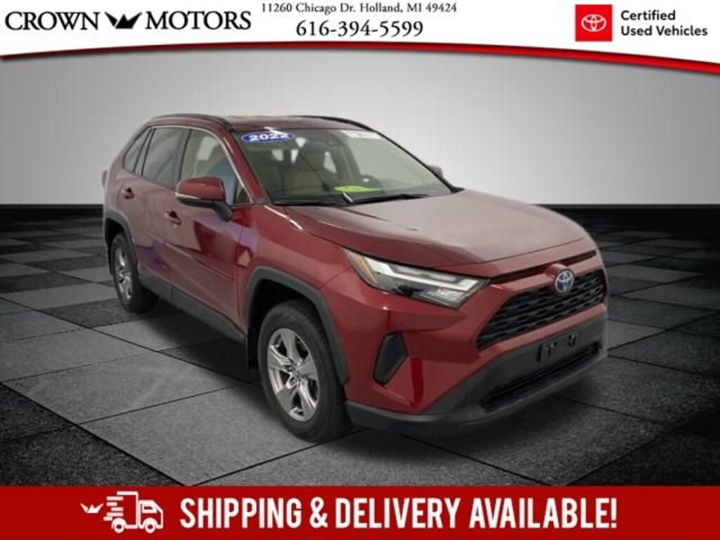 Certified 2022 Toyota RAV4 Hybrid XLE SUV