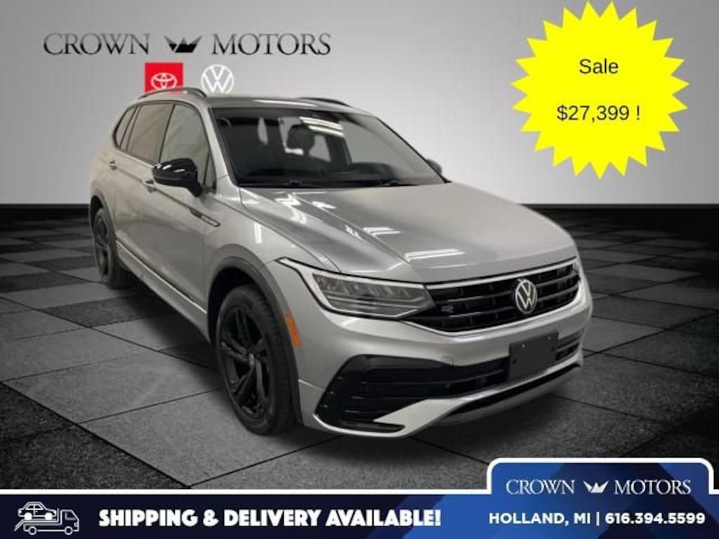 Used 2024 Volkswagen Tiguan 2.0T SE R-Line Black SUV