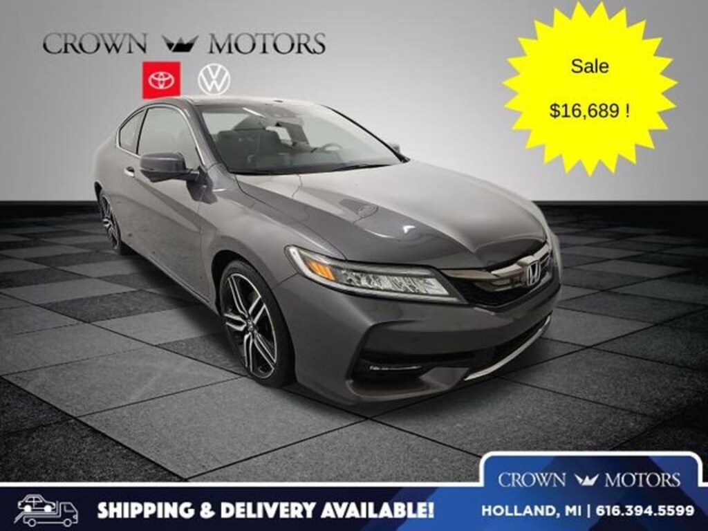 Used 2017 Honda Accord Touring Coupe