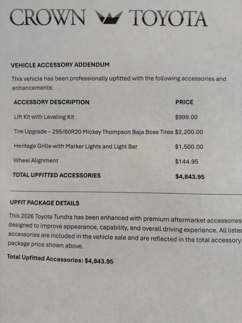 2026 Toyota Tundra SR5 - Photo 27