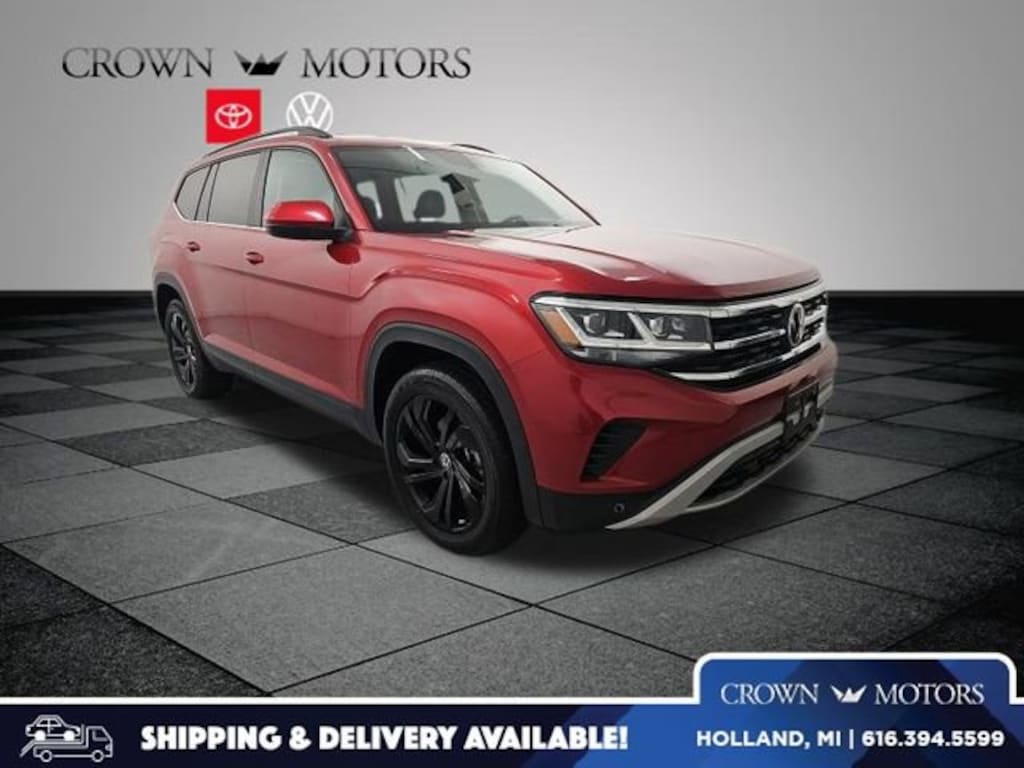 Used 2022 Volkswagen Atlas 3.6L V6 SE w/Technology SUV
