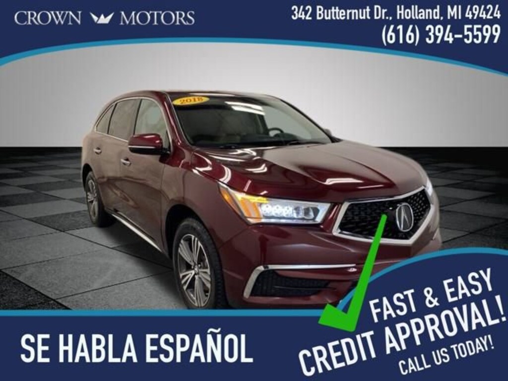 Used 2018 Acura MDX V6 SH-AWD SUV