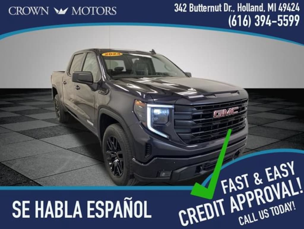 Used 2024 GMC Sierra 1500 Elevation w/3VL Truck Crew Cab