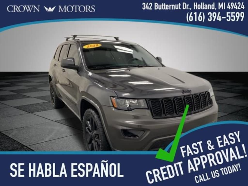 Used 2018 Jeep Grand Cherokee Laredo 4x4 SUV