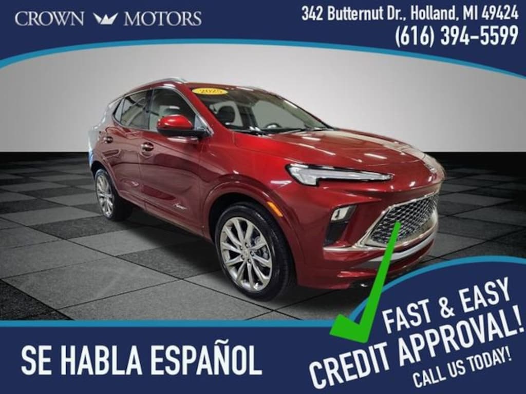 Certified 2025 Buick Encore GX Avenir SUV