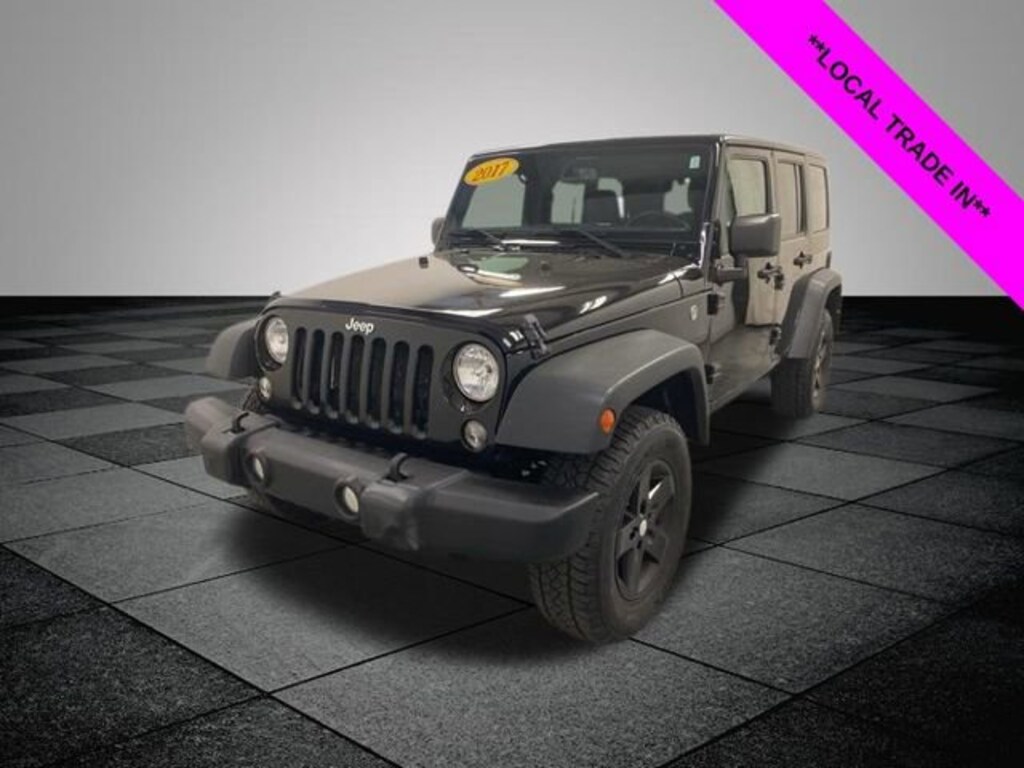 Used 2017 Jeep Wrangler JK Unlimited Sport 4x4 SUV