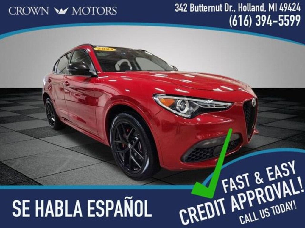 Used 2021 Alfa Romeo Stelvio Ti SUV